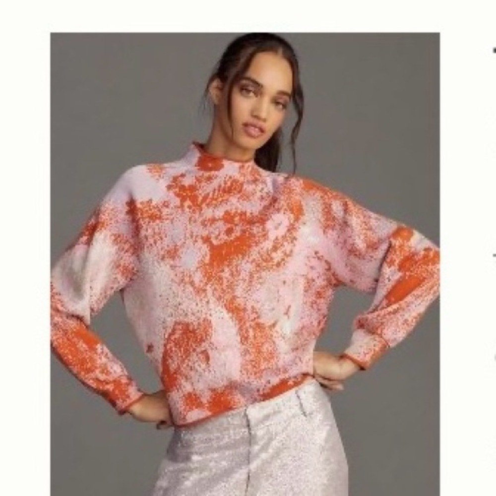 Anthropologie Cary’s Mockneck sweater